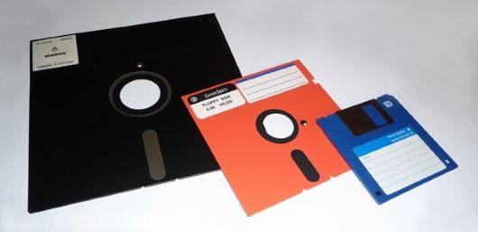 Some floppy disks