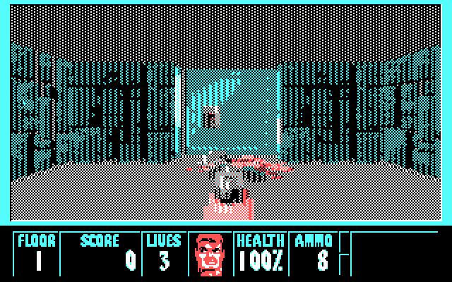 Wolfenstein 3D for 8086