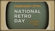 Happy National Retro Day